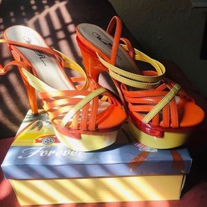 high heels sandals